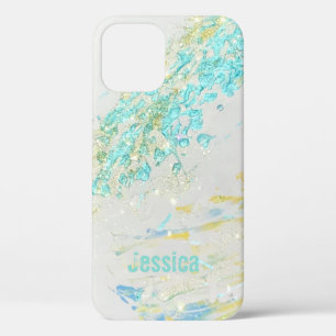 Abstrakt WaVe Türkis Personalisiert Art IPhone Case-Mate iPhone Hülle