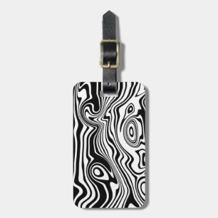 Abstrakt Waves Gepäckanhänger - Farben auswählen