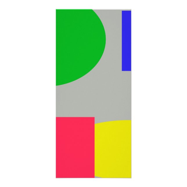 Abstrakt Werbekarte (Vorne)