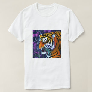 Abstrakt Wild Majestic Predator Tiger T-Shirt