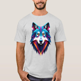 Abstrakt Wolf T-Shirt