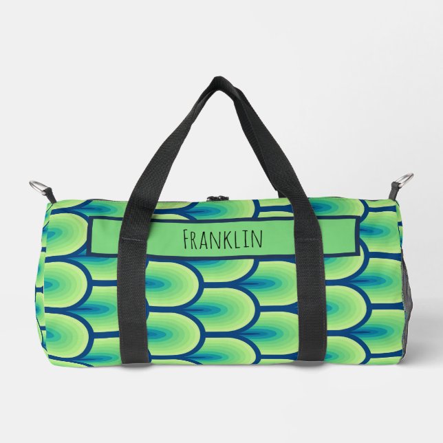 Abstrakt Zeichnend I-Individuelle Name Duffle Bag (Vorderseite)