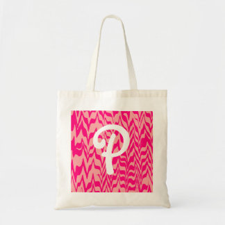 Abstrakt ZigZag Swirl Tragetasche
