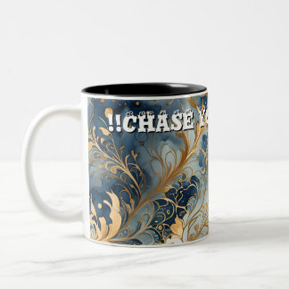Abstrakt Zweifarbige Tasse