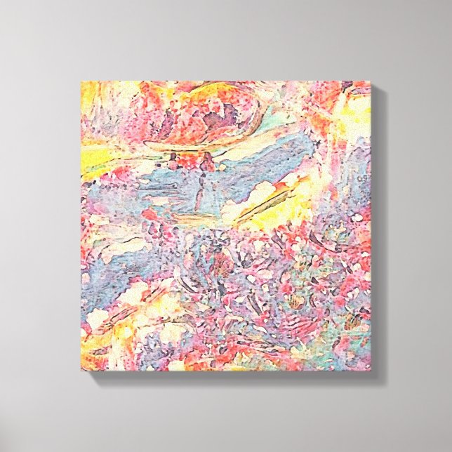 Abstrakta Leinwanddruck (Vorderseite)