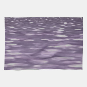 Abstrakte 1: Ultra Violet Shimmer Küchentuch