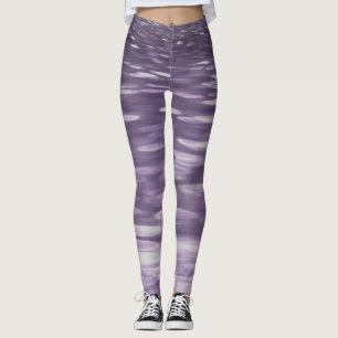 Abstrakte 1: Ultra Violet Shimmer Leggings