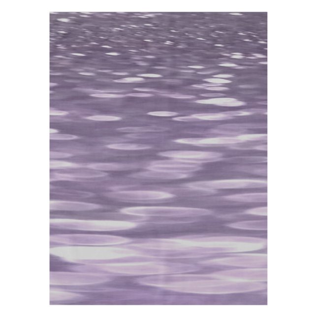 Abstrakte 1: Ultra Violet Shimmer Tischdecke (Vorderseite)