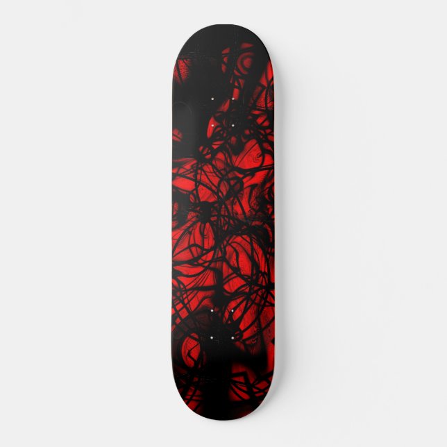 Abstrakte 32 skateboard (Vorderseite)