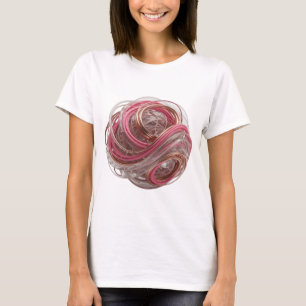 ABSTRAKTE 3D-DARSTELLUNG EINER KOMPLEXEN FORM MIT T-Shirt