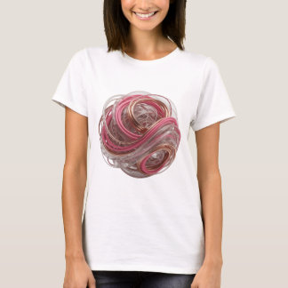 ABSTRAKTE 3D-DARSTELLUNG EINER KOMPLEXEN FORM MIT T-Shirt