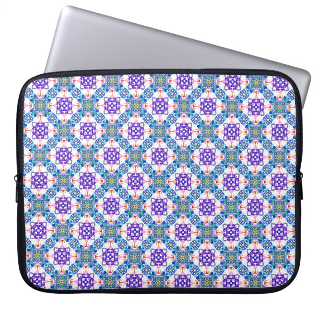 Abstrakte 3D-Illustration des modernen Pattern3d i Laptopschutzhülle (Vorderseite)