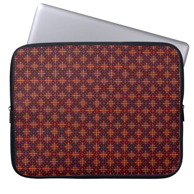Abstrakte 3D-Illustration des modernen Pattern3d i Laptopschutzhülle (Vorderseite)