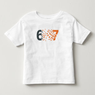 Abstrakte 67 Typografie Kleinkind T-shirt
