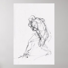 Abstrakte Abbildung in Motion Sketch: Poster