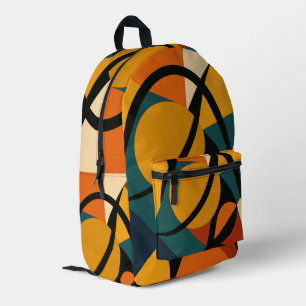 Abstrakte afrikanische  bedruckter rucksack