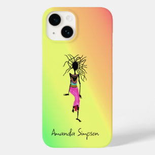 Abstrakte afrikanische Kunst Case-Mate iPhone 14 Hülle
