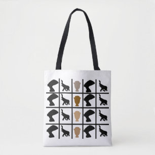 Abstrakte afrikanische Stammeskunst Tasche