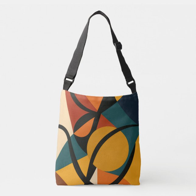 Abstrakte afrikanische Tasche (Vorderseite)