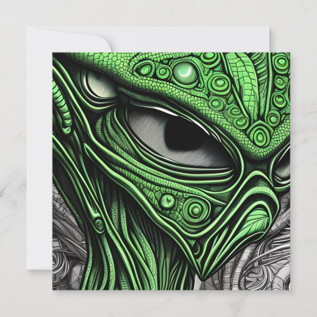 Abstrakte Alien (Vorderseite)