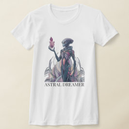 Abstrakte Alien T-Shirt