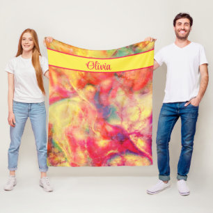 Abstrakte alkoholfreie Kunst mit dem Namen Fleece