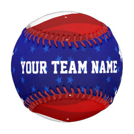 Abstrakte amerikanische Flagge Baseball