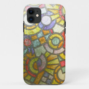 Abstrakte antike Junk Art Solid Shin iPhone 11 Hülle