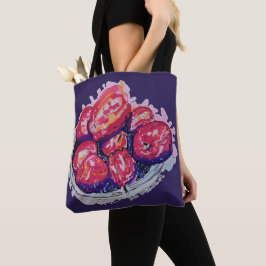 Abstrakte Äpfel Tasche