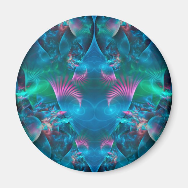 Abstrakte Apophyse Fraktal III Magnet (Vorne)