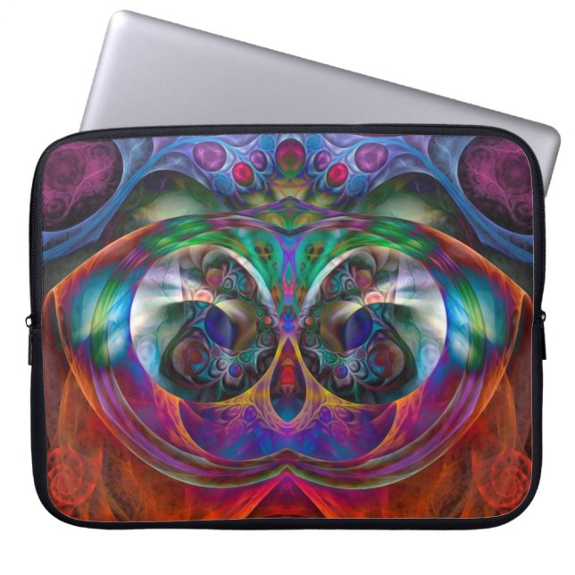 Abstrakte Apophyse I Laptopschutzhülle (Vorderseite)