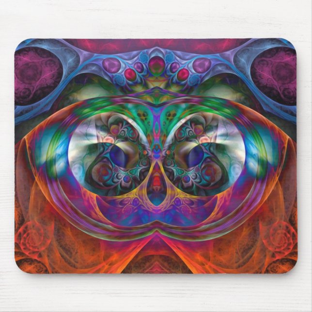 Abstrakte Apophyse I Mousepad (Vorne)