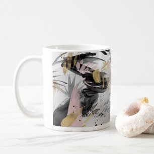 Abstrakte Aquarell-II-Tasse Kaffeetasse