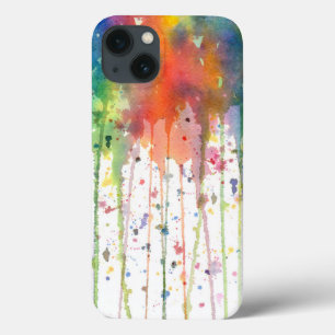 Abstrakte Aquarell-Kunst mit Tropfen title_seo2