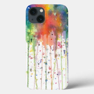 Abstrakte Aquarell-Kunst mit Tropfen title_seo2