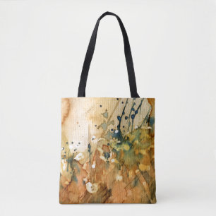 Abstrakte Aquarell- und alte Hintergrundgestaltung Tasche