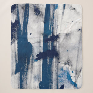 Abstrakte Aquarellfarbe auf Papier. Farbige Kunstt Sherpadecke