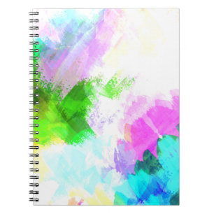 Abstrakte Aquarellfarbe Notizblock
