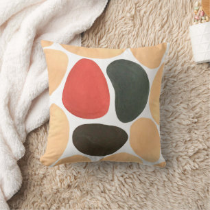 Abstrakte Aquarellformen Kissen