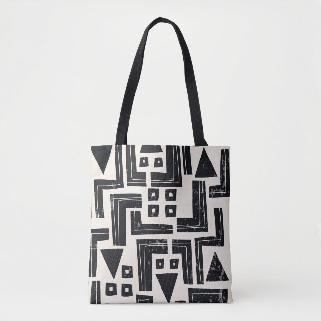 Abstrakte Aquarellformen Tasche (Vorderseite)