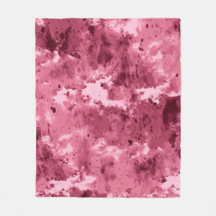 Abstrakte Aquarellgrunge: Tarnung. Fleecedecke