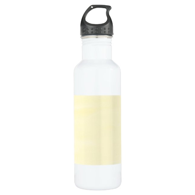 abstrakte Aquarellmalerei Edelstahlflasche (Vorderseite)
