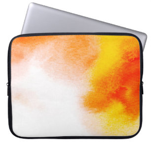 Abstrakte Aquarellmalerei mit luxuriöser Flüssigke Laptopschutzhülle