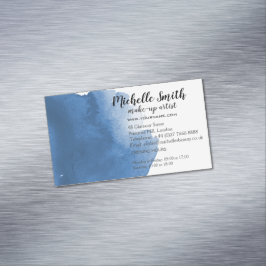 Abstrakte Aquarellpinsel Magnetische Visitenkarte