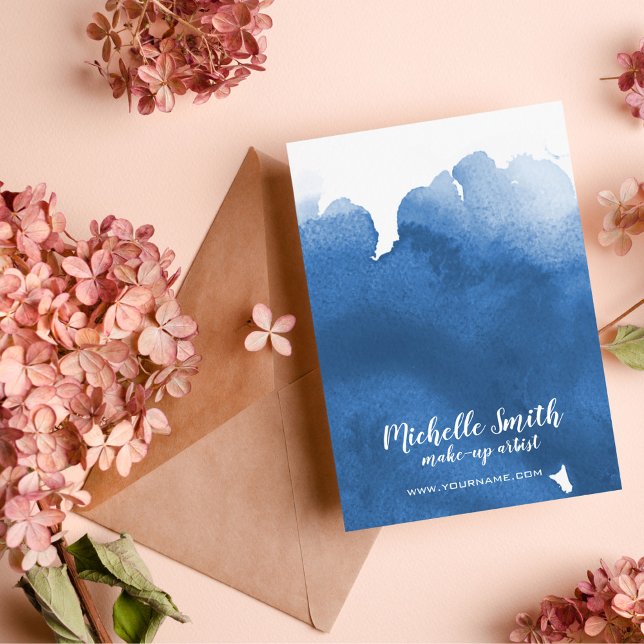 Abstrakte Aquarellpinsel Postkarte (Von Creator hochgeladen)