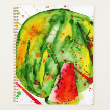 Abstrakte Aquarellwassermelone