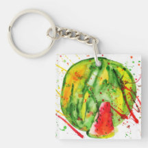 Abstrakte Aquarellwassermelone