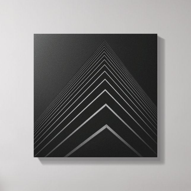 Abstrakte Architektur Leinwanddruck (Vorderseite)