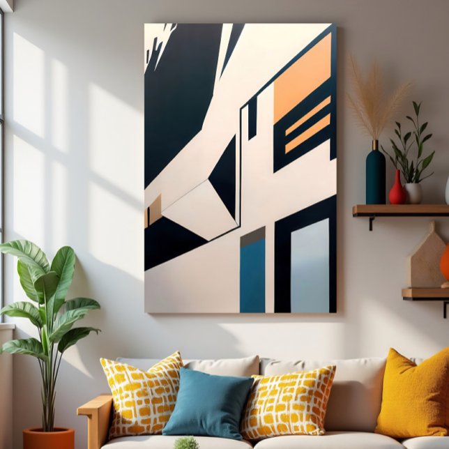 Abstrakte Architektur Leinwanddruck (Von Creator hochgeladen)