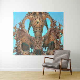 Abstrakte Architektur Wandteppich